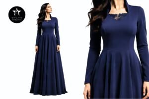 Elegant women fashion clothing dress collection
