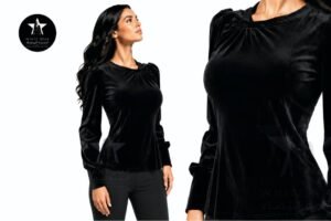 Elegant women's knitwear fashion collection