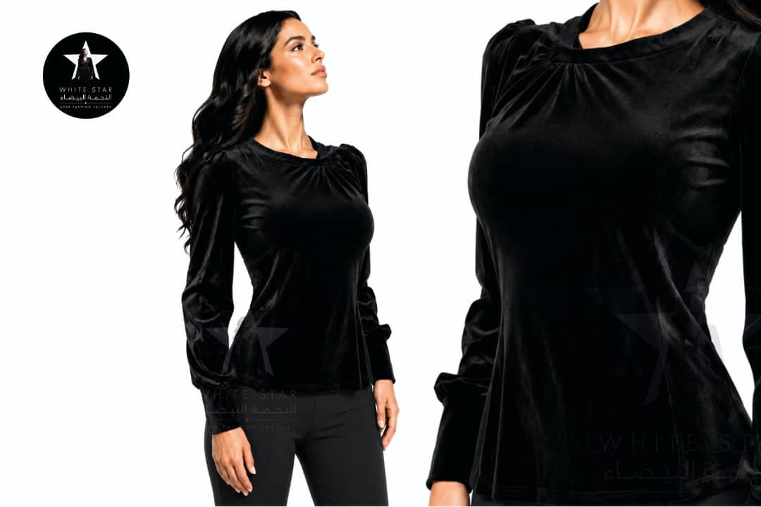 Elegant women's knitwear fashion collection